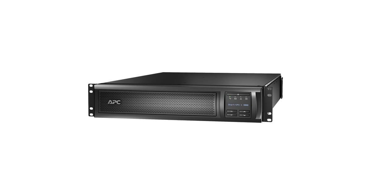 APCSmart-UPS X 3000VA noodstroomvoeding ups  (Zwart, 8x C13, 1x C19 uitgang, 2U, SMX3000RMHV2U, Retail)