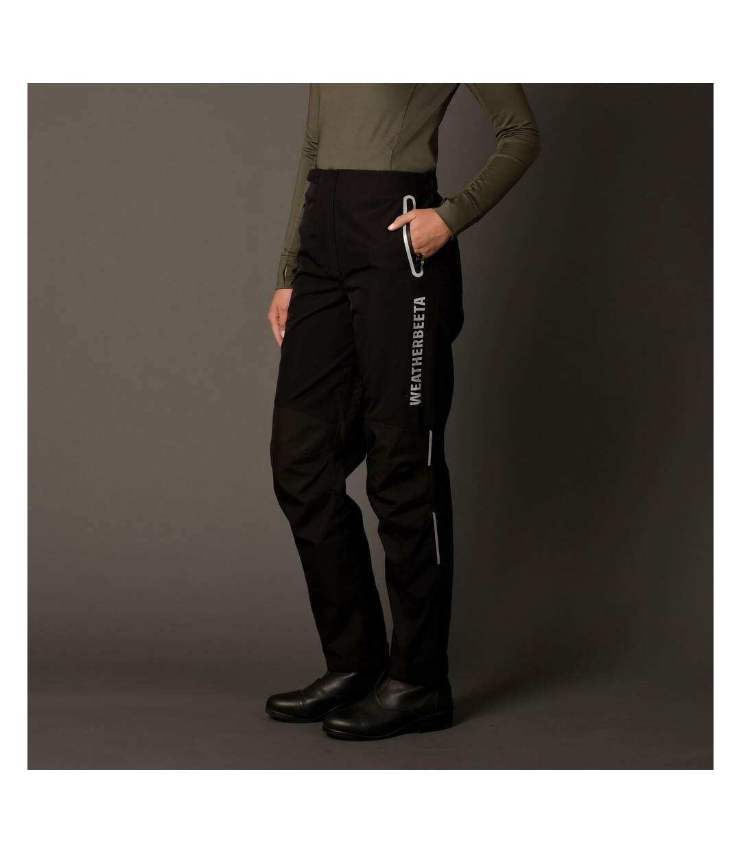 Weatherbeeta - Pantalon de pluie RAYNE - Femme (Noir) - UTWB1968