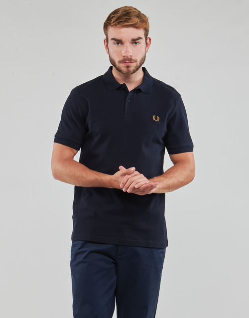 Fred Perry - PLAIN FRED PERRY SHIRT - Marine