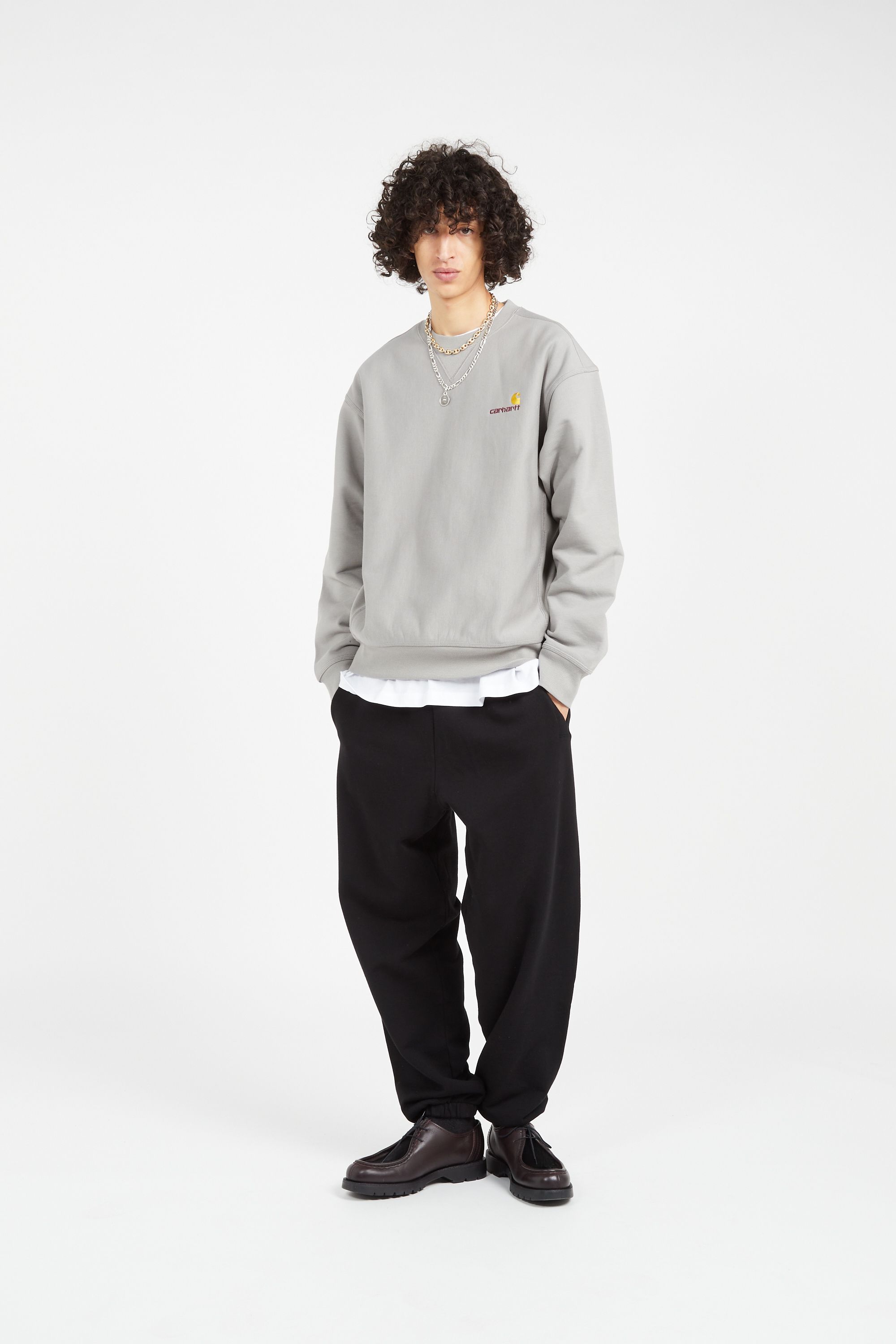 CARHARTT WIP Jogging droit Pocket Sweat Pant Noir