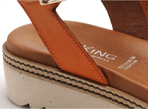 Dorking nu pieds plats femme d8771 tx orange