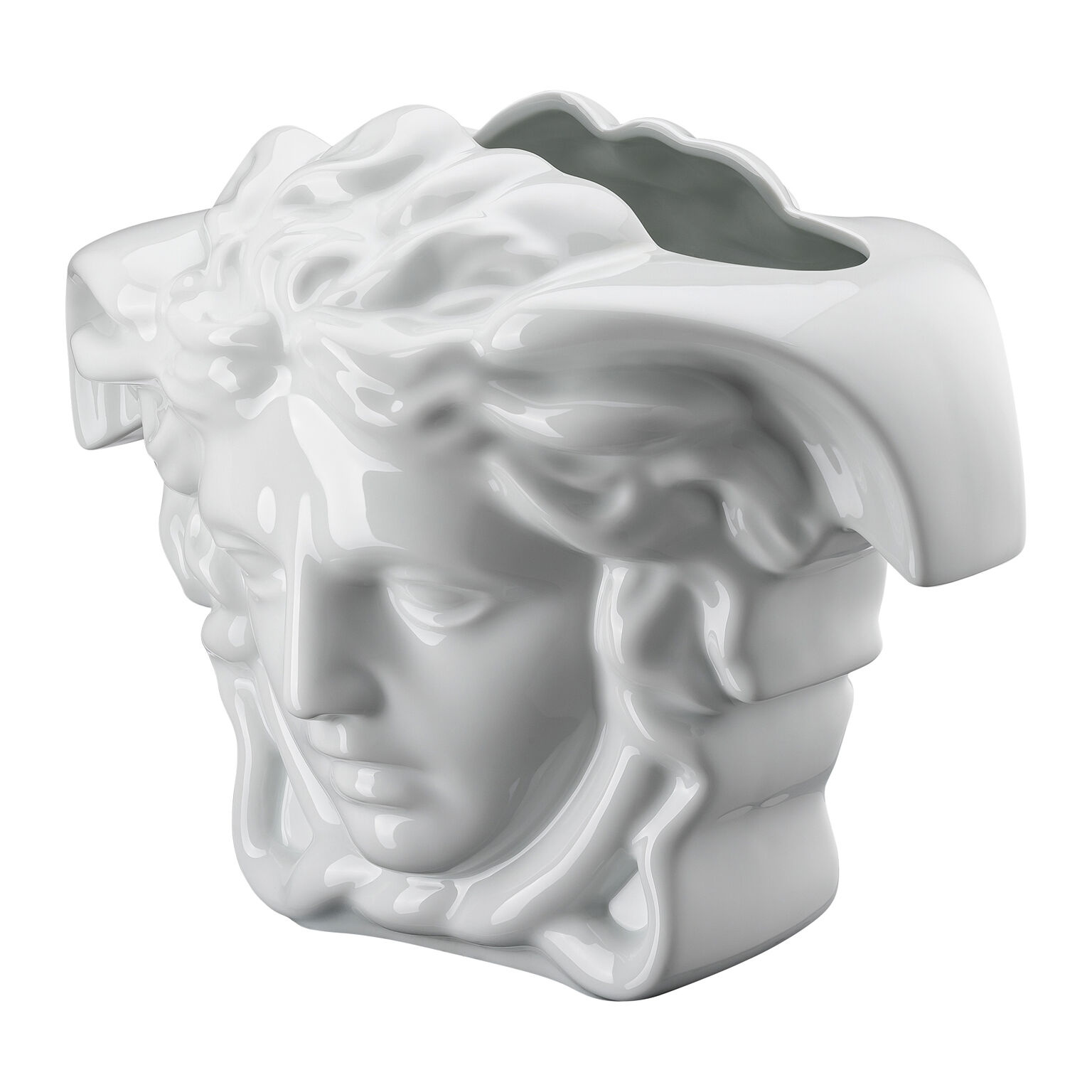 Medusa Grande White Vase 30 cm