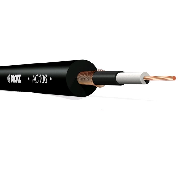 Klotz AC106SW audiokabel, 0.22 mm², ø 5.5 mm, 100 m