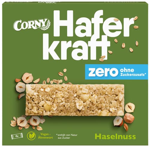 Corny Haferkraft Zero Haselnuss