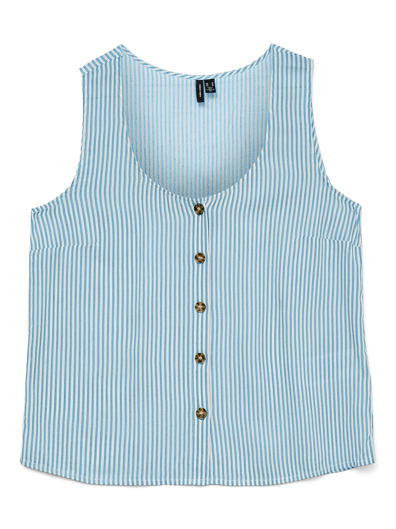 Vero Moda Blusentop »VMBUMPY SL SHIRT WVN GA NOOS«