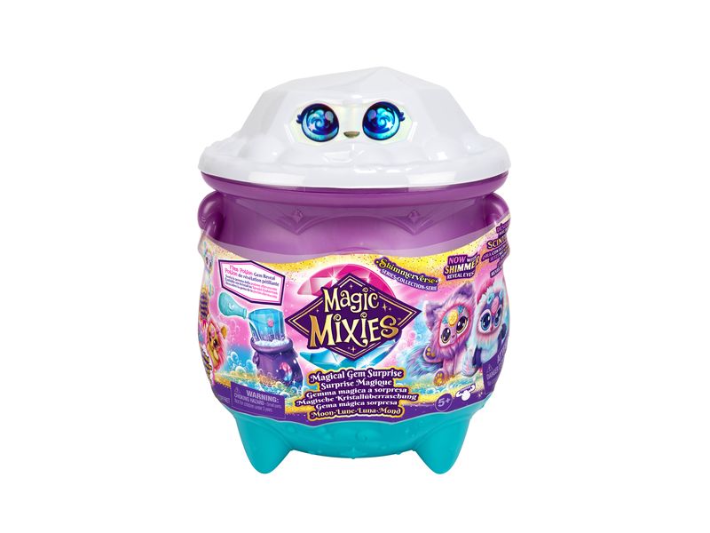 moose Magic Mixies S4 Magical Cauldorn Moon assortiert Zauberkessel mit Überraschungs-Plüschtier