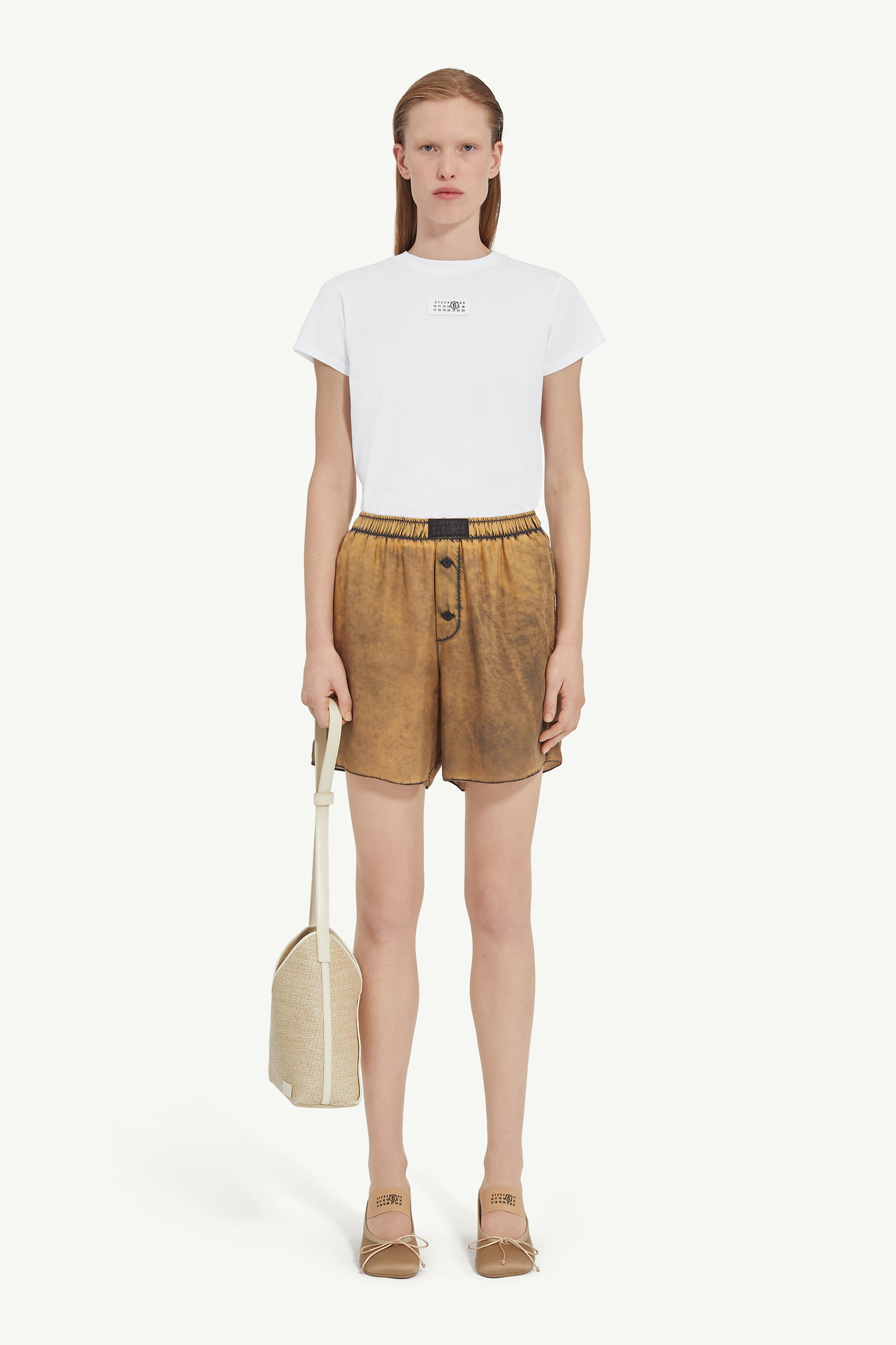T-shirt Numeric en jersey de coton Blanc
