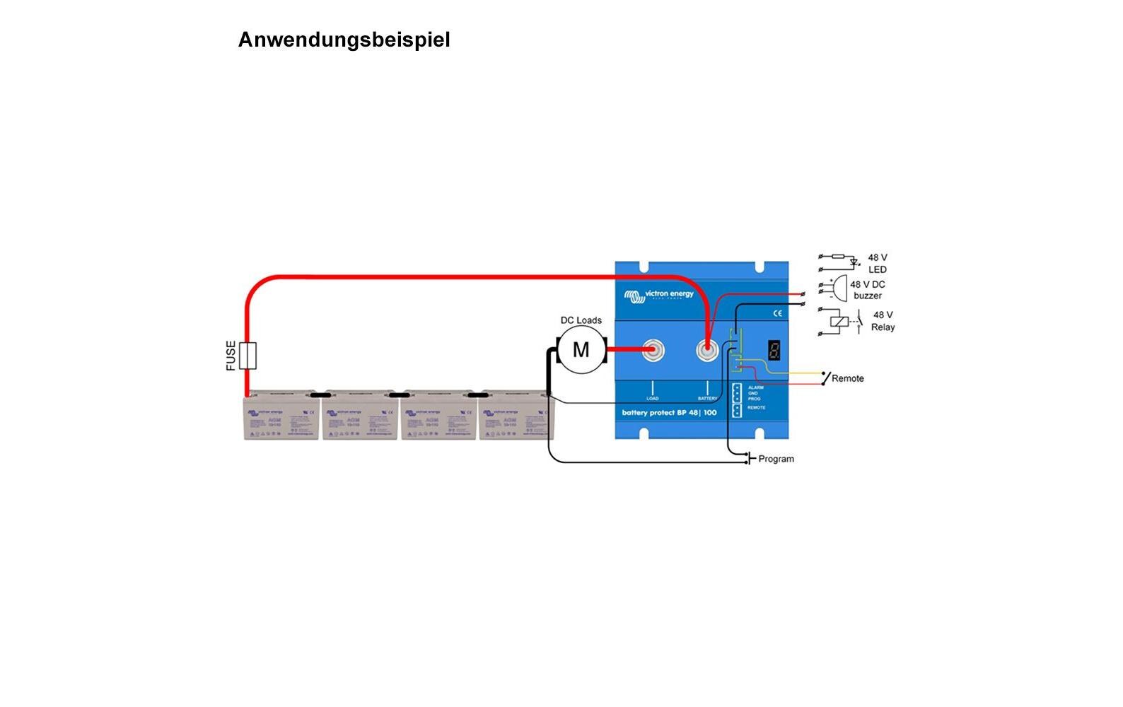 Schutzeinrichtung Battery Protect BP-220, 12/24 V, 220 ABatteriewächter mit Siebensegment-LED-Anzeige