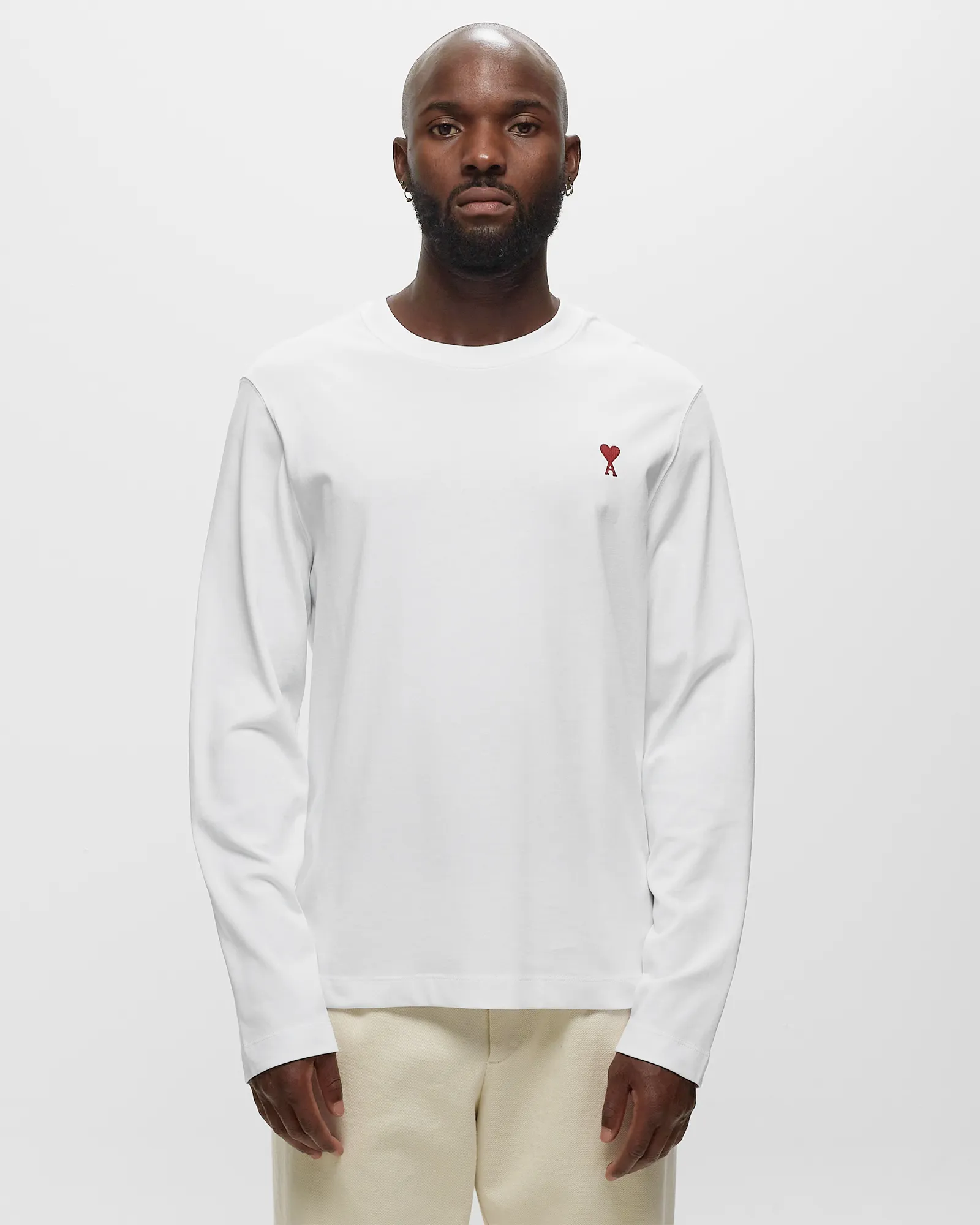 AMI Paris LONG SLEEVES AMI DE COEUR TEE
