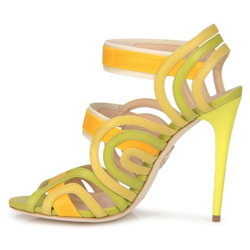 Roberto Cavalli - RPS691 Verde / Amarillo