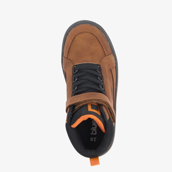 Blue Box hoge jongens sneakers cognac