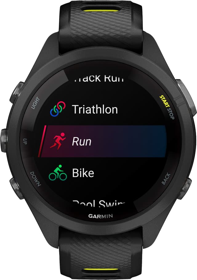 Garmin Forerunner 265S sportsur (sort)