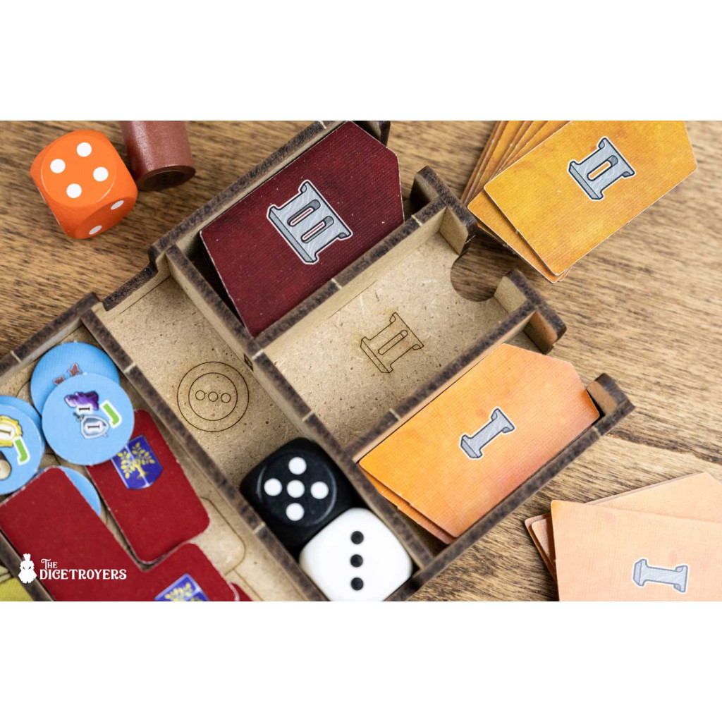 Rangement pour Boîte Dicetroyers - Lorenzo Le Magnifique - L'intégrale
