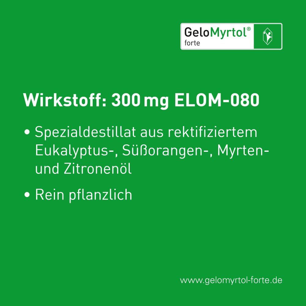 GeloMyrtol forte der pflanzliche Schleimlöser