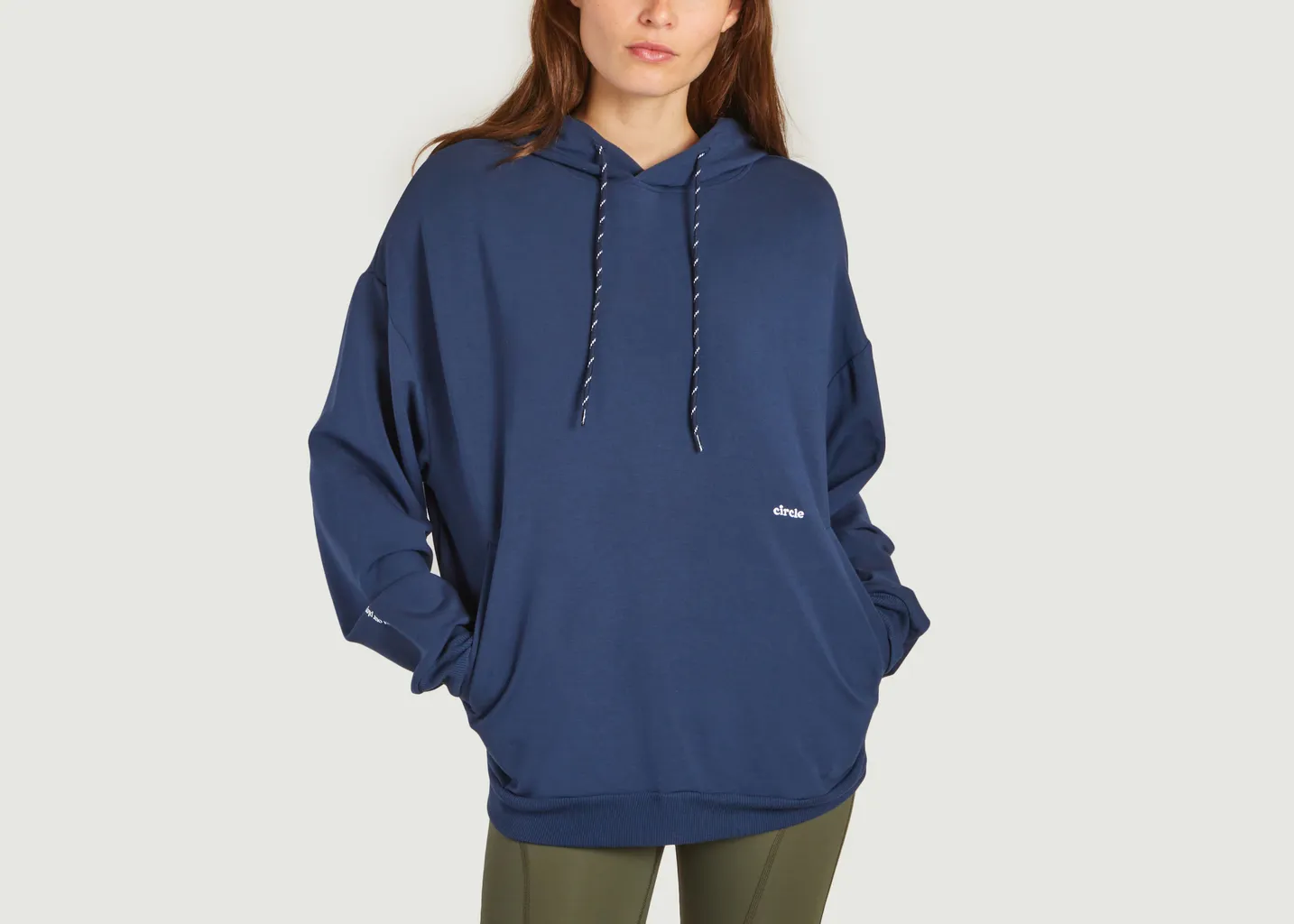 Hoodie Oversize Get Lucky Circle Sportswear
