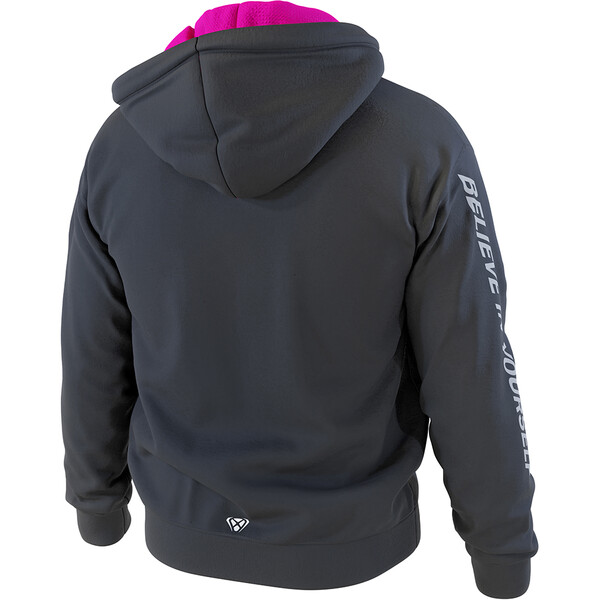 Ixon - Sweat à capuche Aleix Espargaro 23 Anthracite / Rose