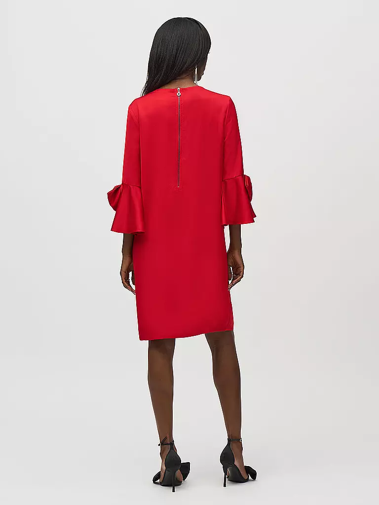 JOSEPH RIBKOFF Midikleid rot