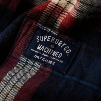 Chemise à manches longues homme Cotton Lumberja SUPERDRY