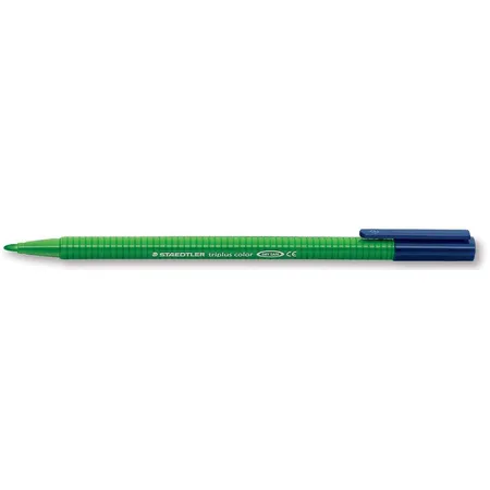STAEDTLER® 323-52 triplus color Fasermaler, dreikant, saftgrün