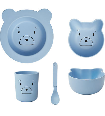 Liewood Spises?t - Joana - Mr Bear Sky Blue