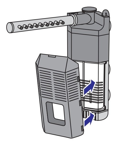 Dennerle Nano Filter Extension | Extra opbouwfilter voor hoekfilters