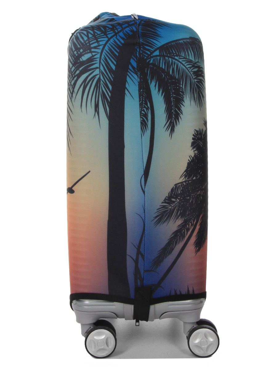Housse de valise Periea Sunset Flamingos S