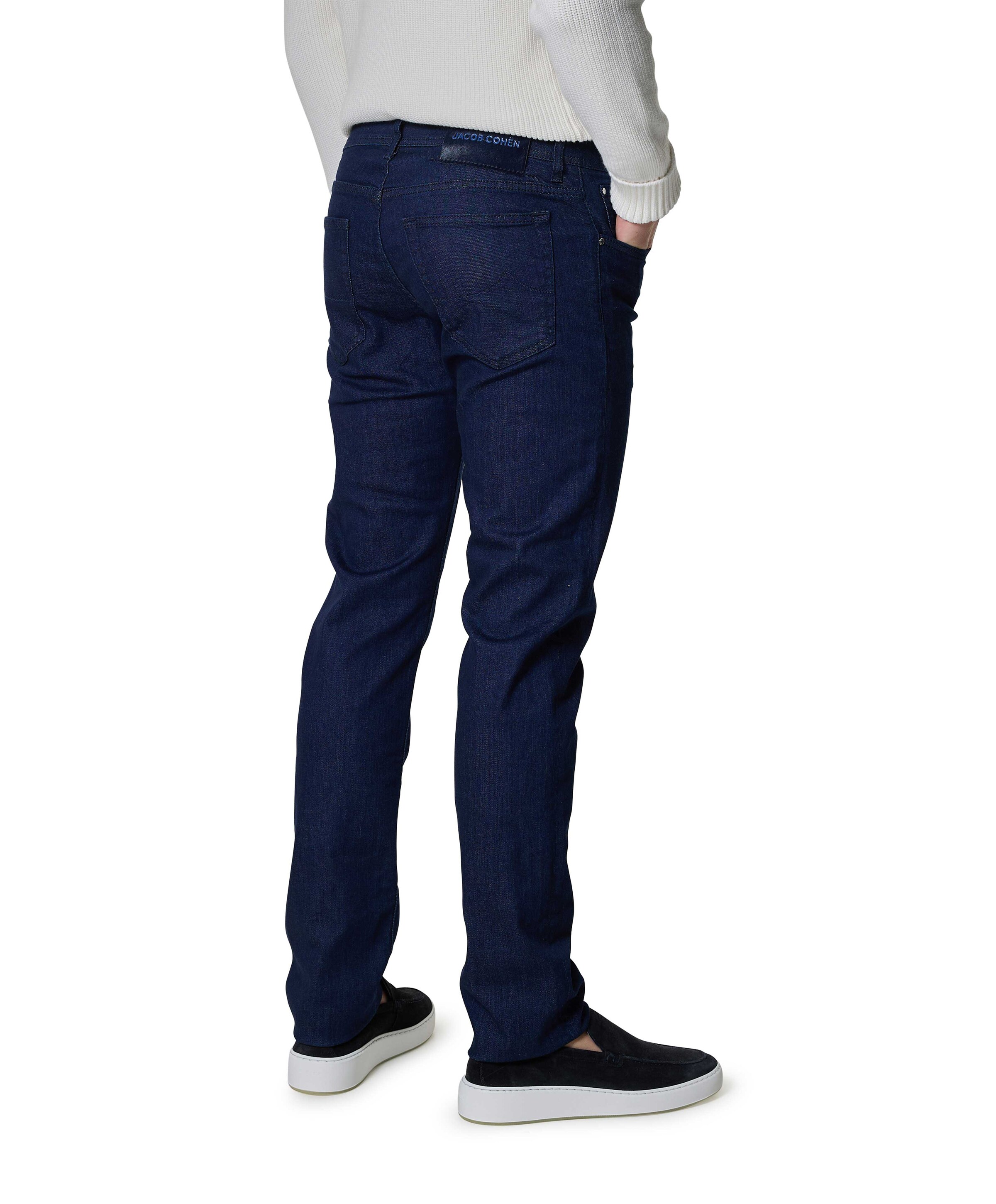 Jacob Cohën Nick Slim 5 Pocket heren jeans blauw