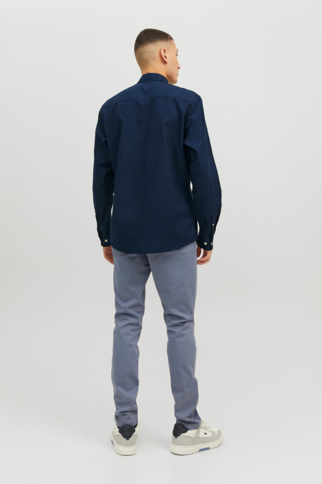Jack & Jones blauwe heren overhemd