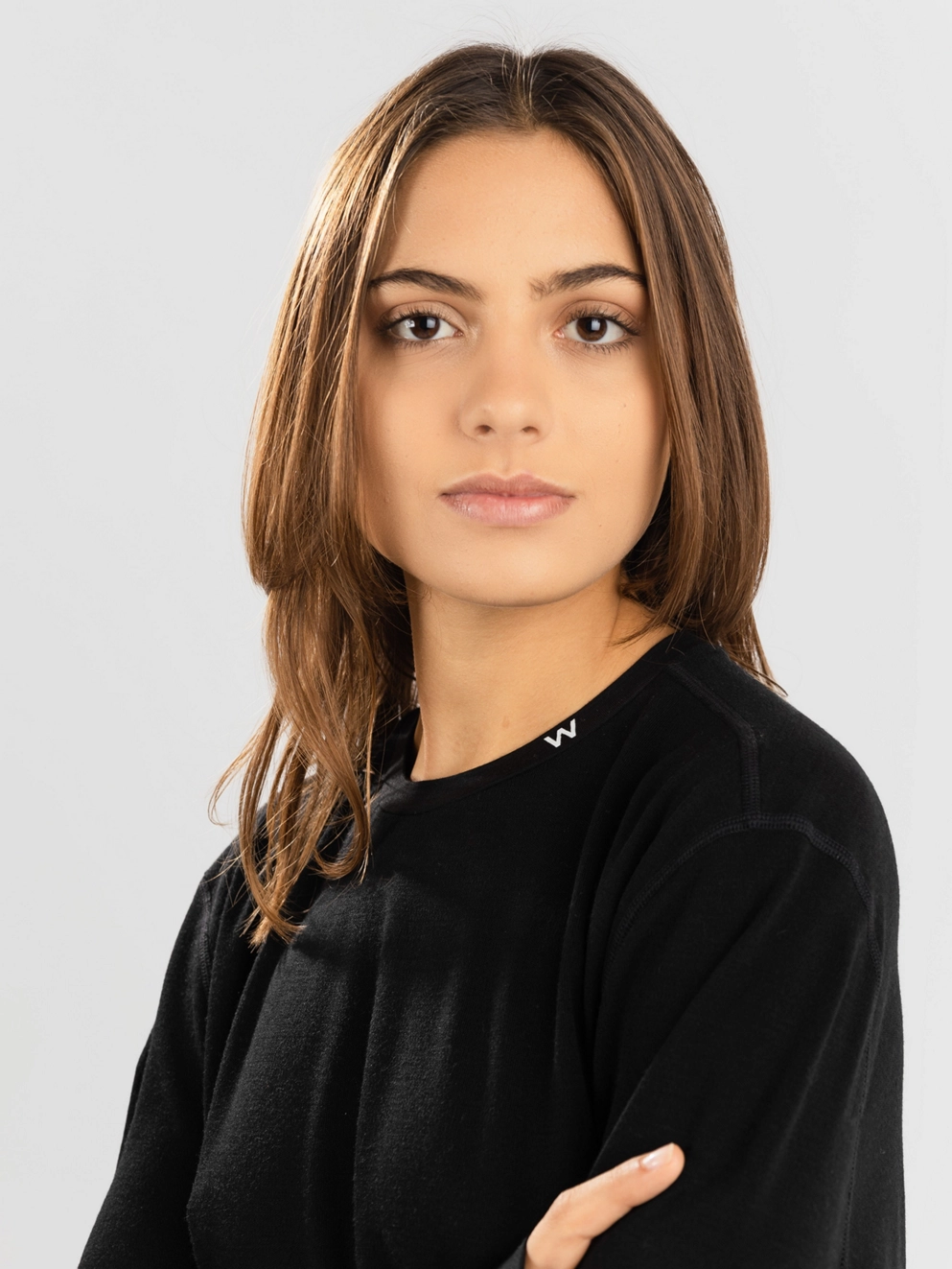 Woolf Merino Nibbi Performance Base Layer Top black