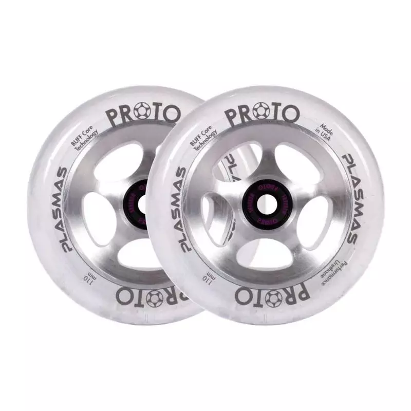 Paire de roues trottinette PROTO Plasma Star Light 110mm