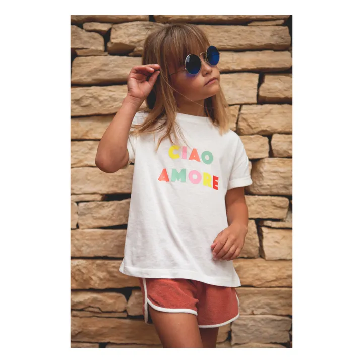 Marlot Paris T-shirt Mini Amore x Smallable  | Blanc/Écru