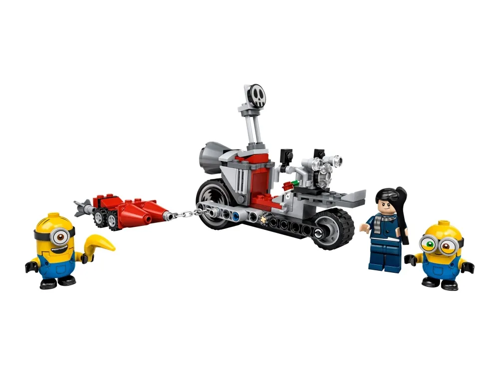 LEGO Minions 75549 Ustoppelig motorcykeljagt