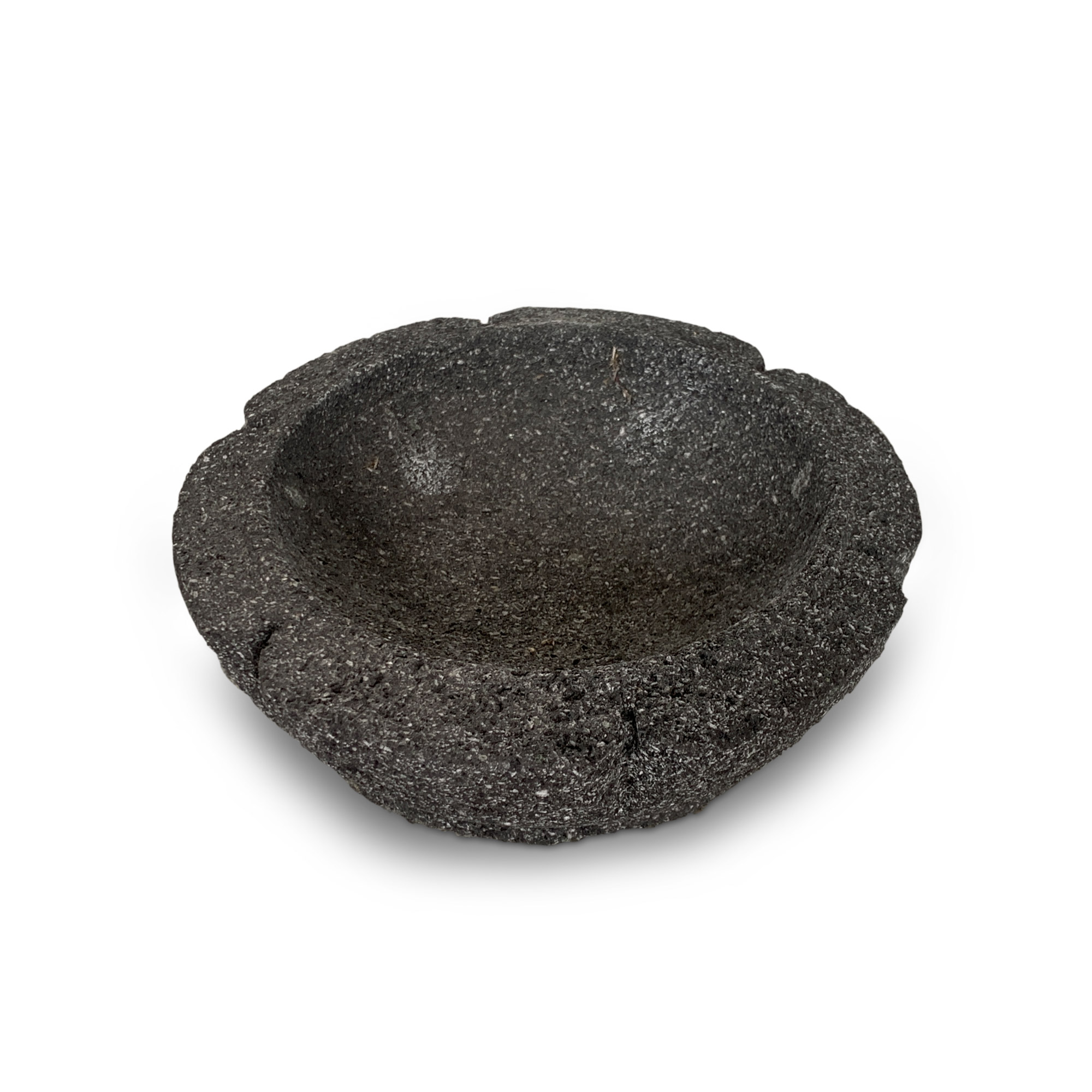 Lavasteinschale, Ø 16 cm, H 5 cm von fischer's lagerhaus