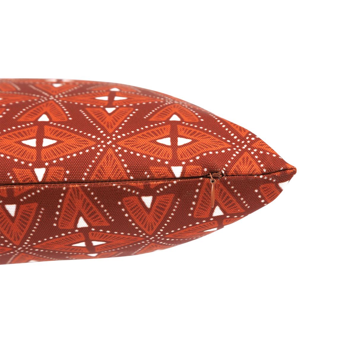 COUSSIN ADIYA 40X40CM MOTIF AMBRE