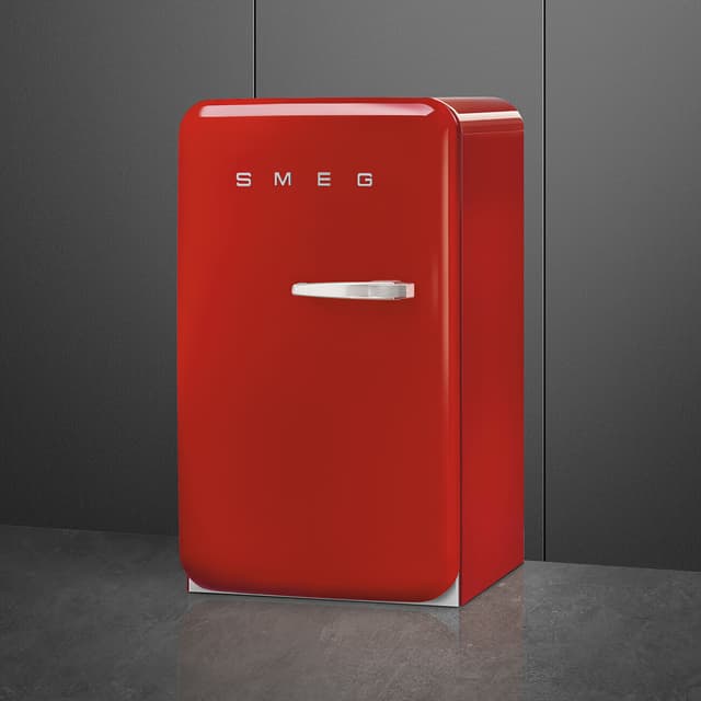 Smeg 50's Style køleskab med fryser FAB10LRD6 (rød)