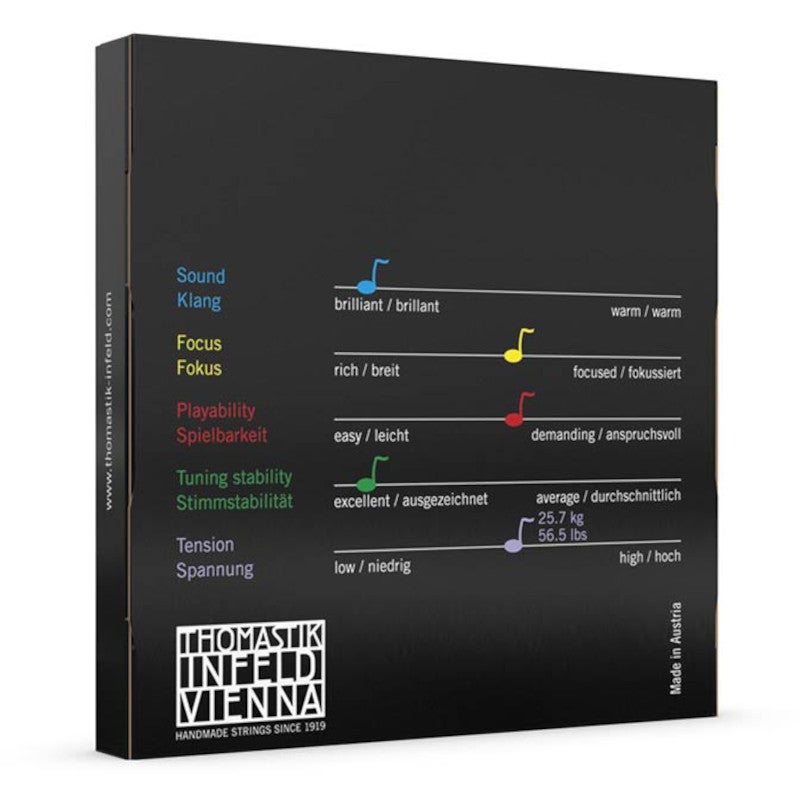 Thomastik-Infeld TH-58 Präzision medium vioolsnarenset 4/4