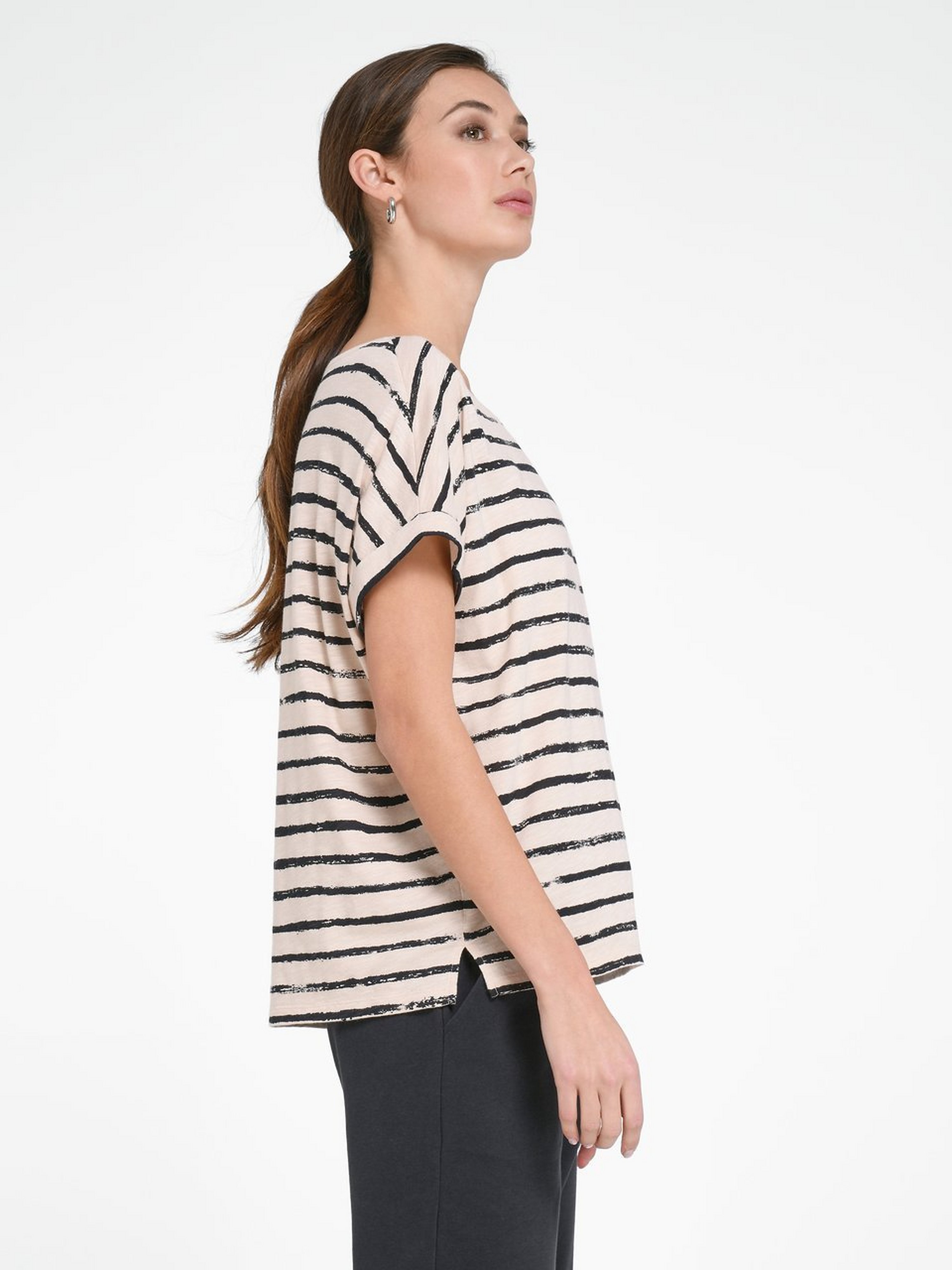Rundhals-Shirt