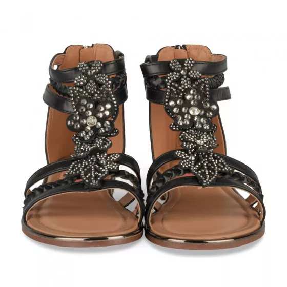 Sandales NOIR LOVELY SKULL