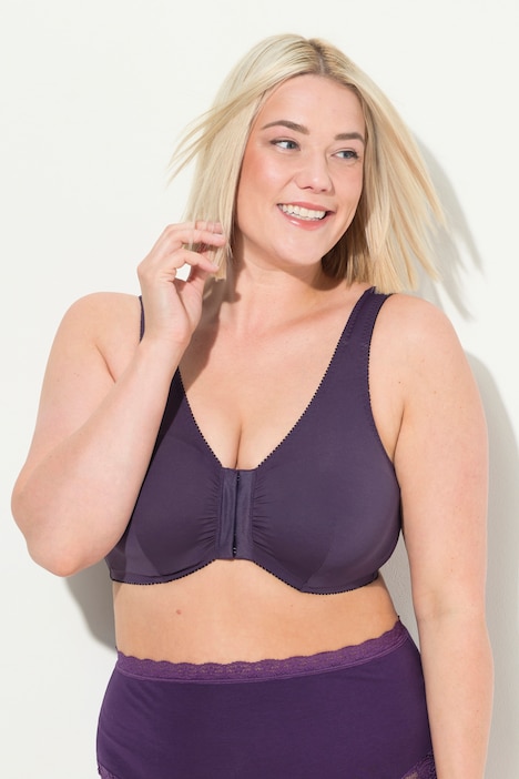 Bustier, Still-BH, Vorderverschluss, Cup C/D - E/F