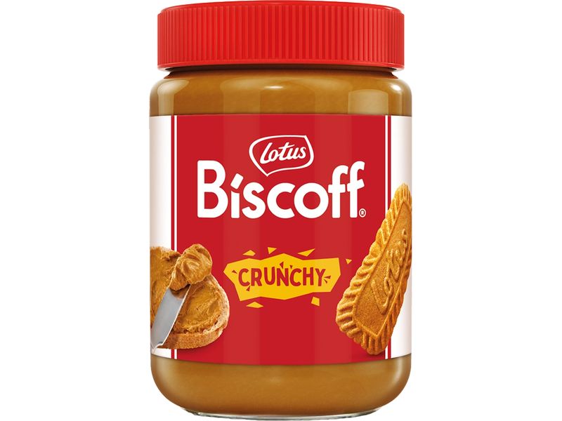 Lotus Brotaufstrich Crunchy 380 g Brotaufstrich aus Karamellgebäck mit Knusperstückchen