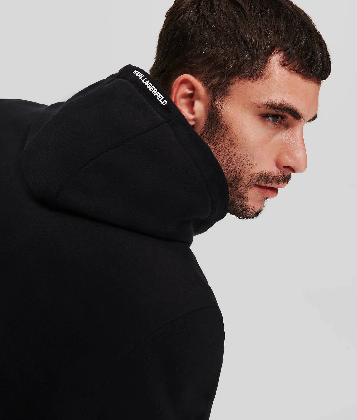 SWEAT À CAPUCHE AVEC LOGO KARL