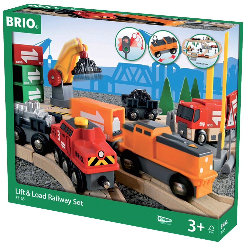 BRIO 33165 Lift & Load Eisenbahnset