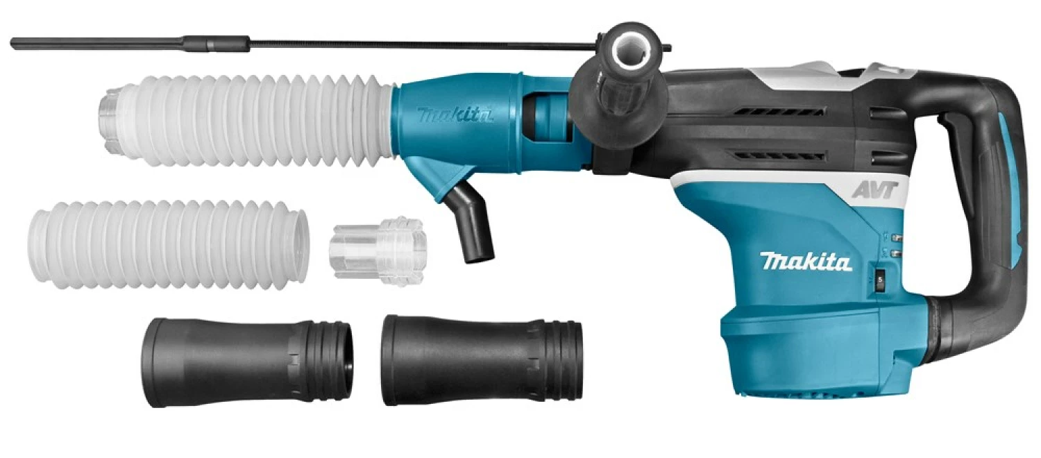 Makita HR4013CV SDS-max Combihamer incl. stofafzuigset in koffer - 1100W - 8J