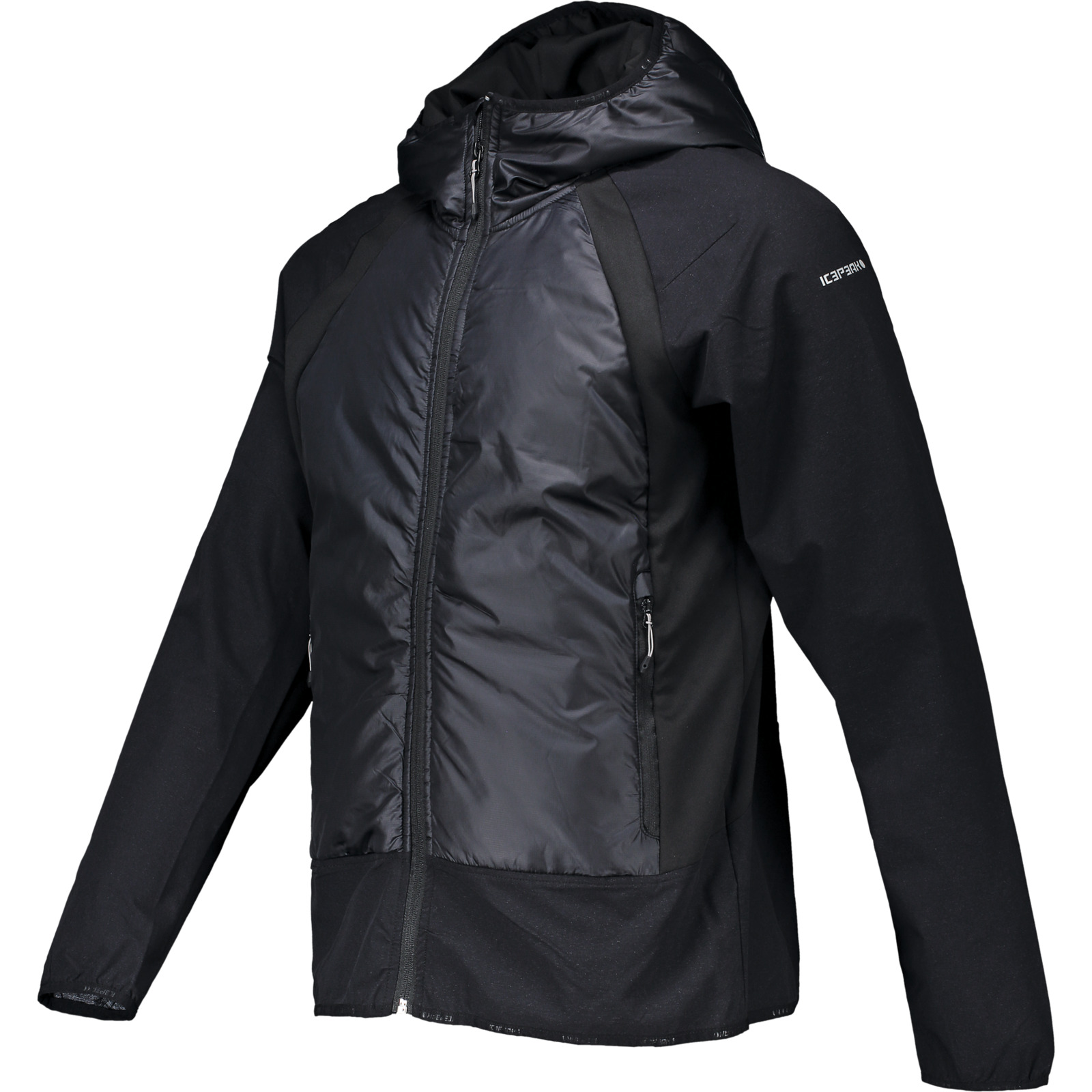 Icepeak Borger Jacke Hr, 46, schwarz
