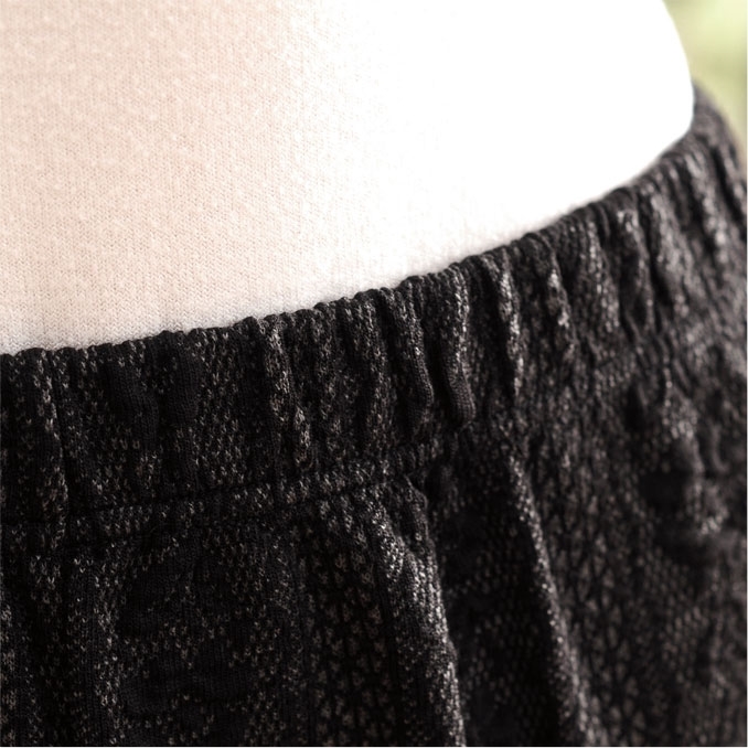 Pantalon femme confort Fleurs
