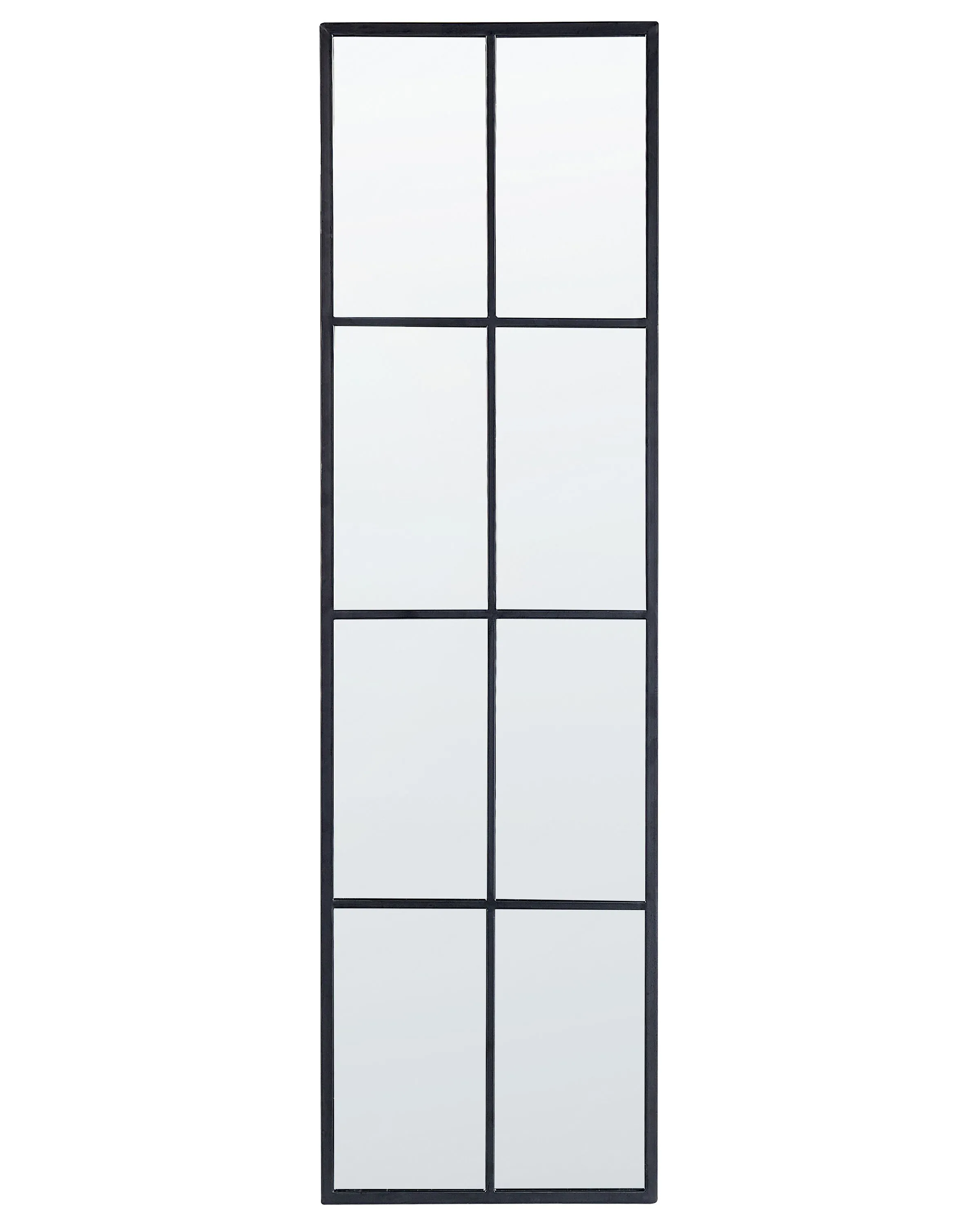 Wandspiegel CAMON 38 cm 132 cm Metaal Zwart