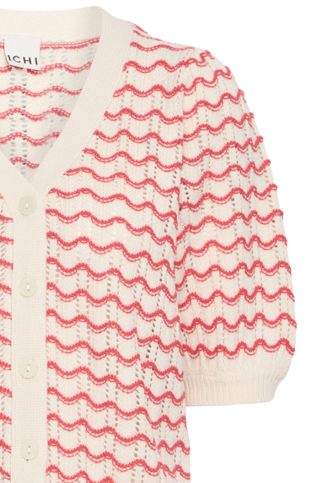 Ichi beige dames vest