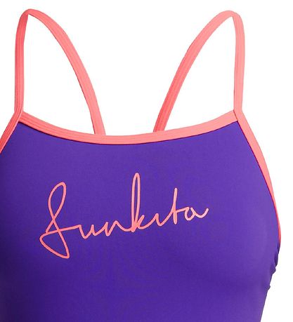Funkita Bådedragt - Single Strap - UV50+ - Purple Punch