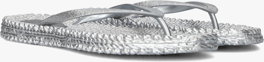 ILSE JACOBSEN zilveren ilse jacobsen teenslippers cheerful01