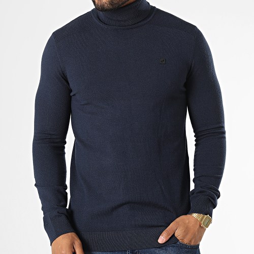 Pull Col Roulé Arian Bleu Marine